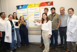 Inauguração painel de protocolos AVC e Sepse