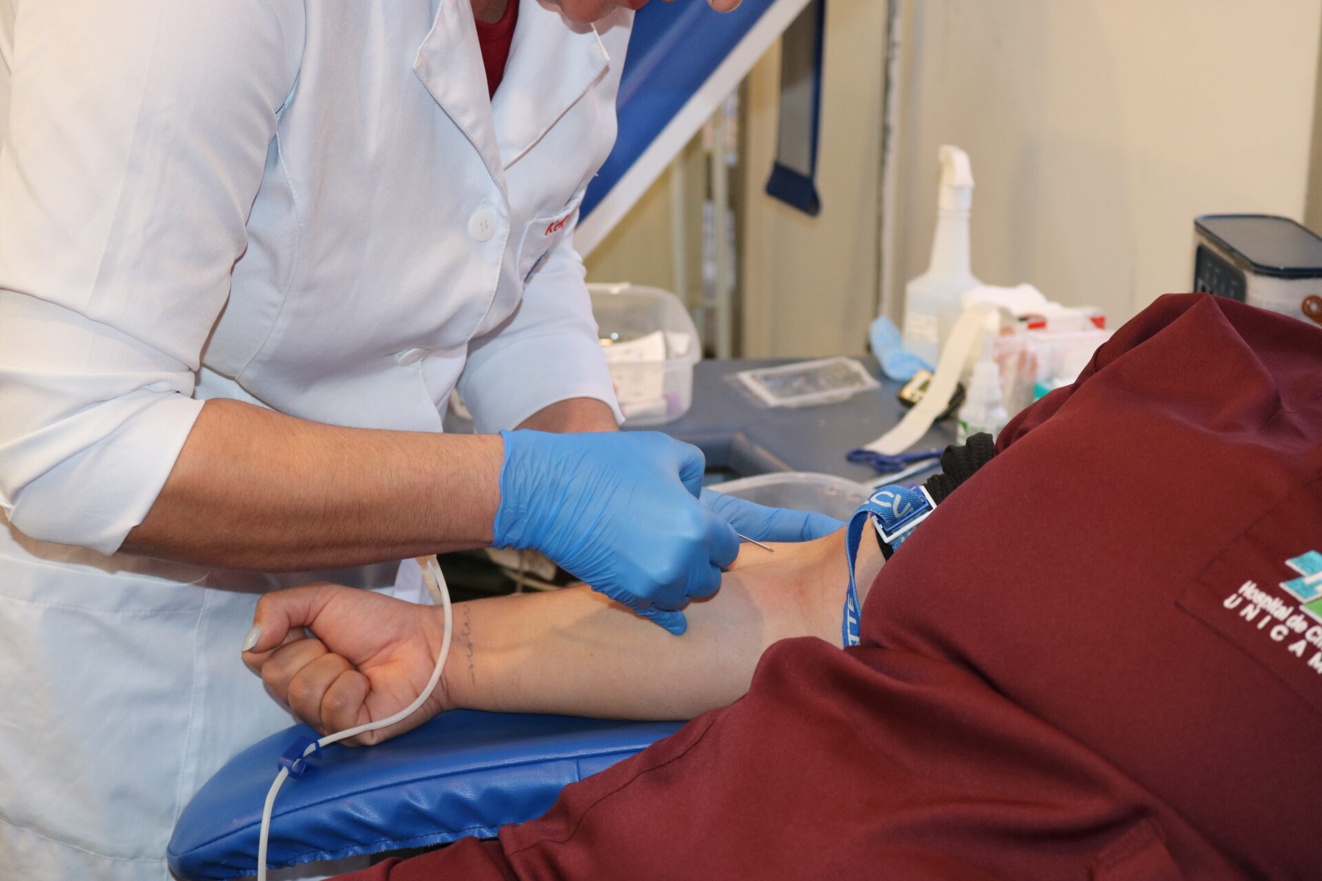 Doação de sangue fisioterapia