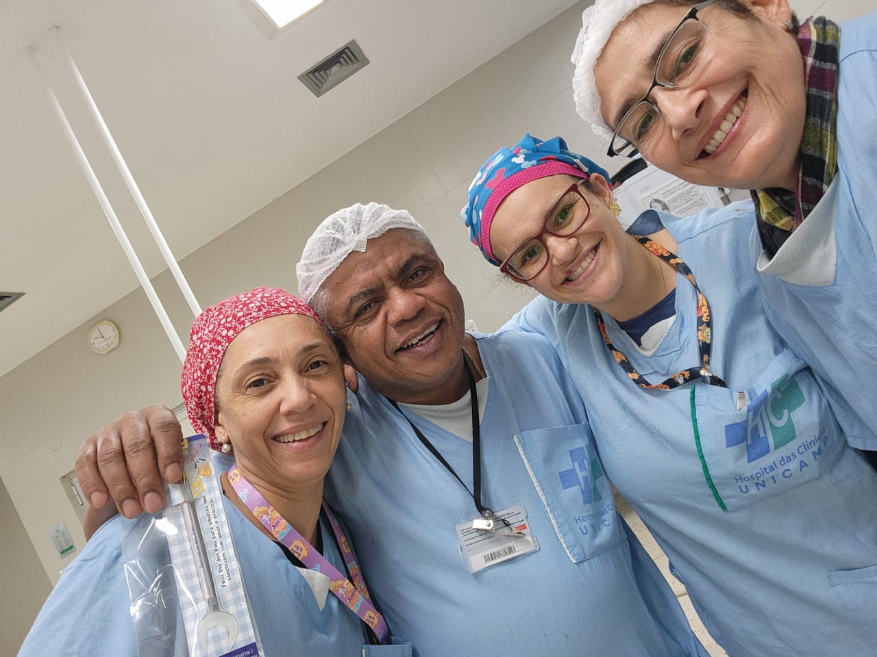 Dia dos Pais no Centro Cirúrgico